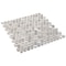Andova Tiles SAMPLE Orb 075 x 075 Metal Penny Round Mosaic Tile SAM-ANDORB252 - alternate 6